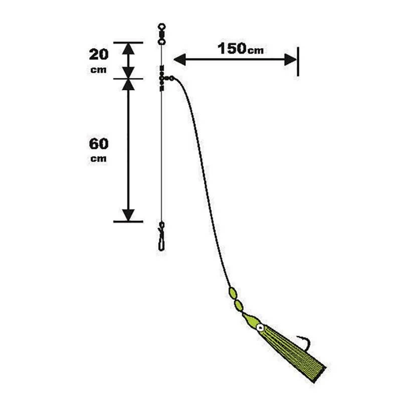 BAS DE LIGNE SUNSET SURFCASTING RS COMPETITION SURFCASTING RS COMPETITION SPECIAL GROS POISSON - FLUORO + OCTOPUS 4 BAS DE LIGNE SUNSET SURFCASTING RS COMPETITION SURFCASTING RS COMPETITION SPECIAL GROS POISSON - FLUORO + OCTOPUS – Bild 2