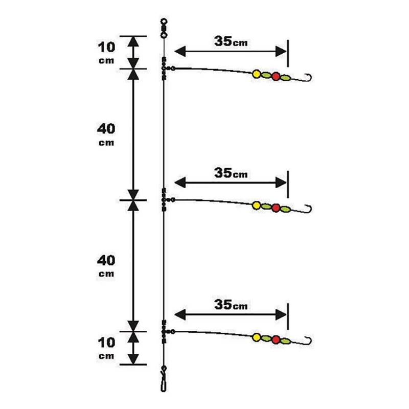 BAS DE LIGNE SUNSET SURFCASTING RS COMPETITION SURFCASTING RS COMPETITION SPECIAL MERLAN - FLUORO 4 BAS DE LIGNE SUNSET SURFCASTING RS COMPETITION SURFCASTING RS COMPETITION SPECIAL MERLAN - FLUORO – Bild 2