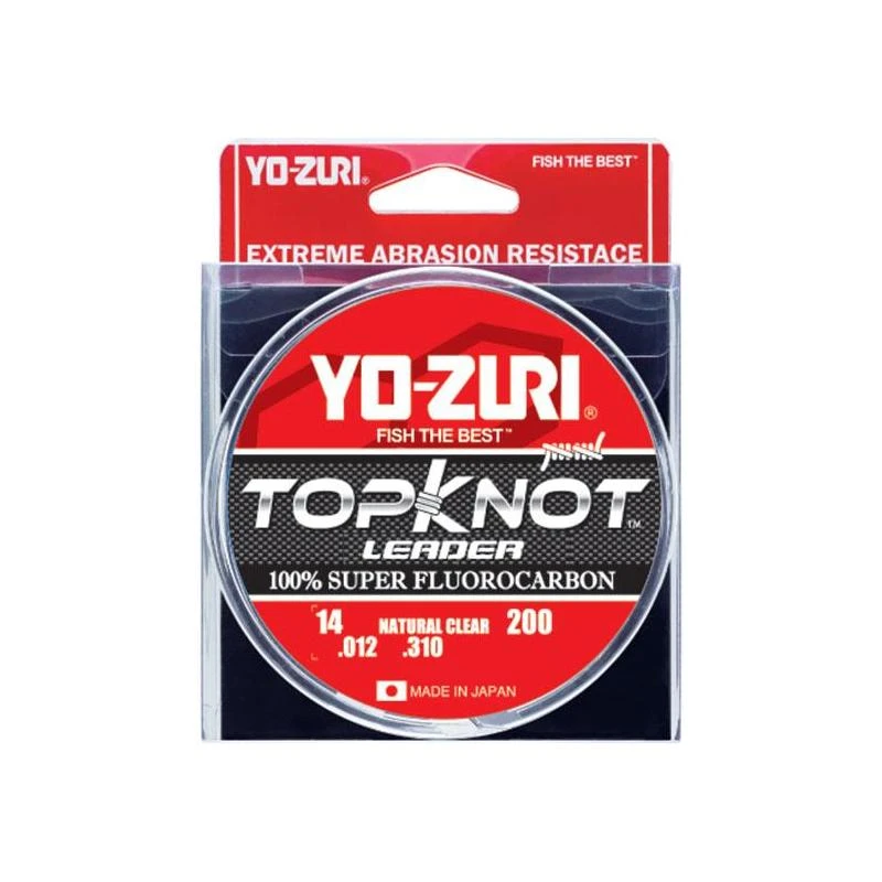 FLUOROCARBON YO-ZURI TOPKNOT-LEADER 3 FLUOROCARBON YO-ZURI TOPKNOT-LEADER