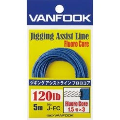 FLUOROCARBONE VANFOOK JIGGING ASSIST LINE FLUORO CORE J-FC