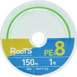 TRESSE GOSEN ROOTS PE X8 LIGHT GREEN