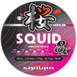 TRESSE SAKURA SQUID 8X - 150M