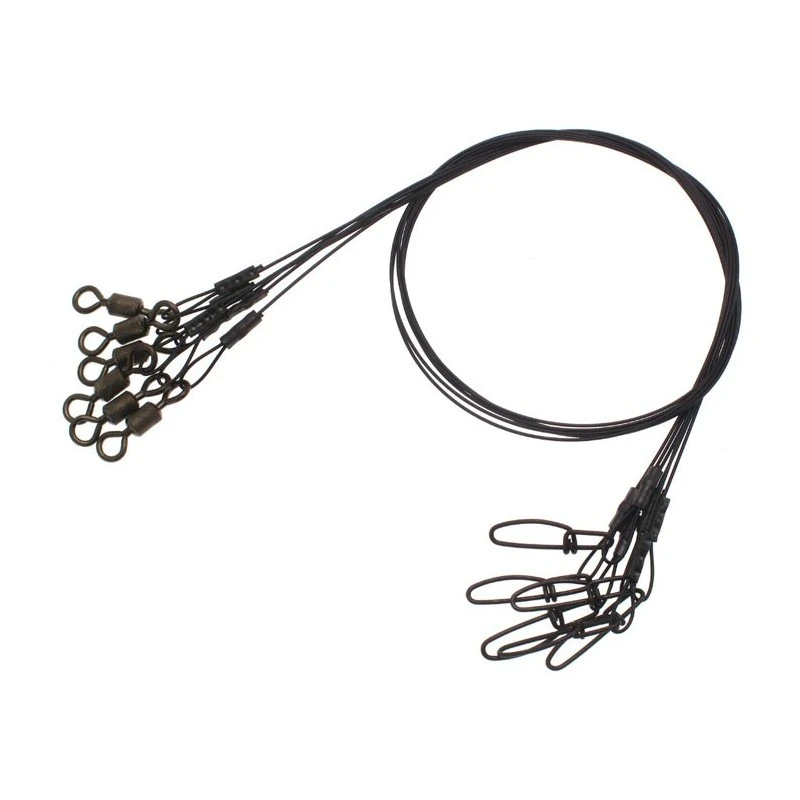 VORFACHHAKEN GEBUNDEN HALCO SUPA SNAP TRACES - 5ER PACK 3 VORFACHHAKEN GEBUNDEN HALCO SUPA SNAP TRACES - 5ER PACK